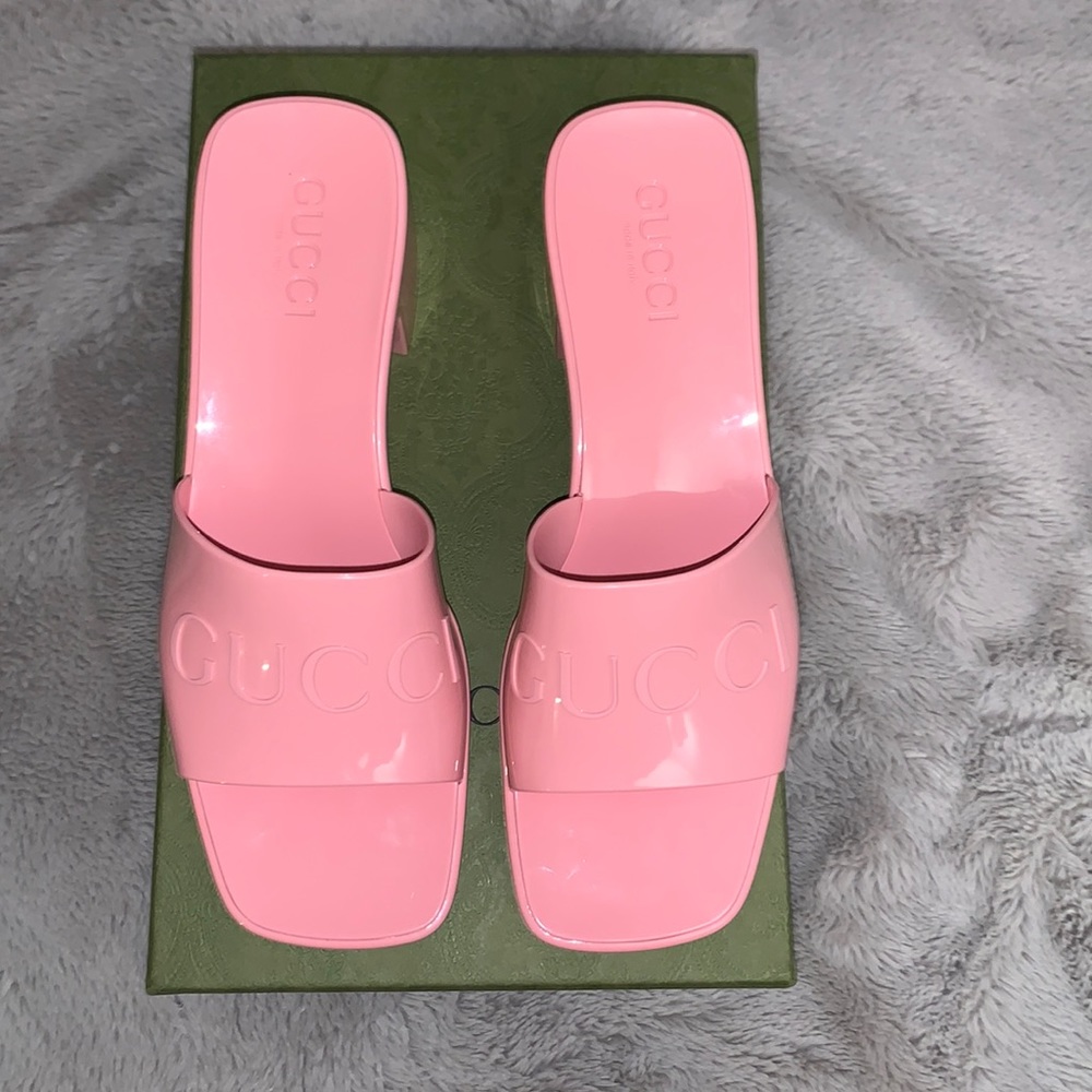 JELLY GUCCI SANDALS